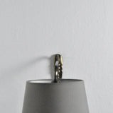 Danish Brass Swing Arm Wall Lamp, 1950s