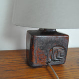 Glazed Stoneware Table Lamp by Désirée Stentøj, Denmark