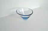 Hand Blown Aqua Blue Glass Bowl By Per Lütken for Holmegaard