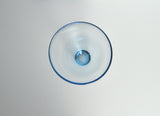 Hand Blown Aqua Blue Glass Bowl By Per Lütken for Holmegaard