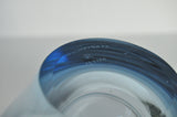 Hand Blown Aqua Blue Glass Bowl By Per Lütken for Holmegaard