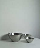 Stainless steel bowls by Lundtofte, Denmark