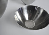 Stainless steel bowls by Lundtofte, Denmark