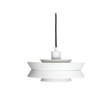 White Trava Pendant Lamp by Carl Thore for Granhaga, Sweden 1960s