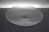 Glass dish Trigona for Holmegaard, Denmark 1980s