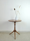 Danish Side Table in Solid Mahogany by Cabinetmaker Frits Henningsen