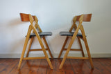 Dining chairs by Henning Kjærnulf, set of 2